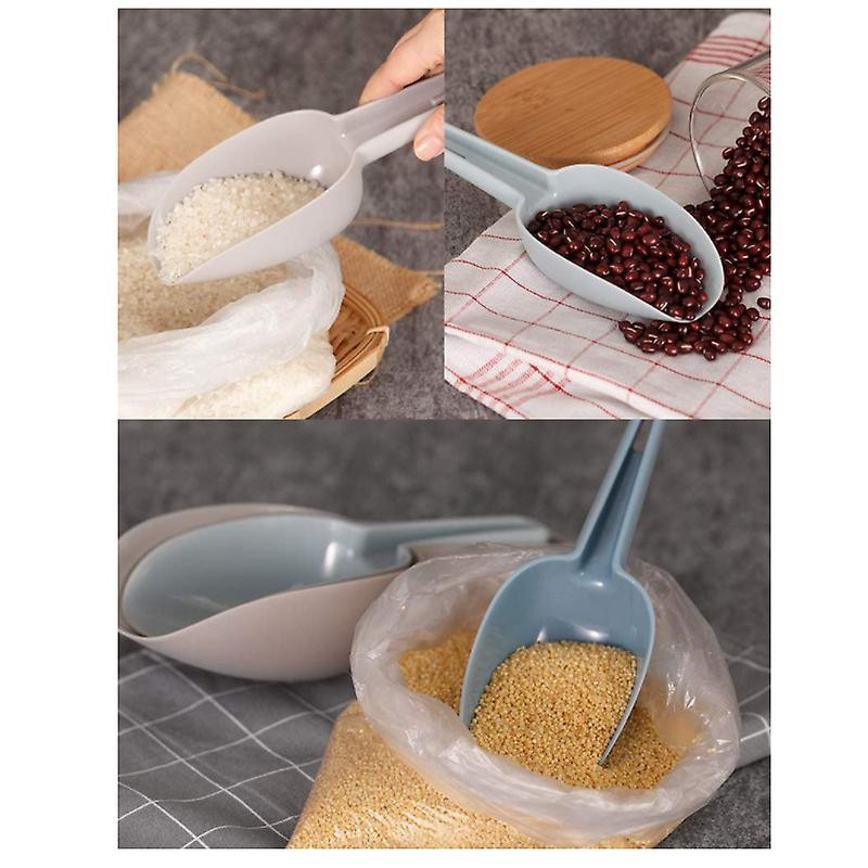 Set Of 3 Food Spoons Plastic Dog Measuring Spoon Scoop For Food Dog Cat Rabbit Birds Kibble Multifunction Shovel