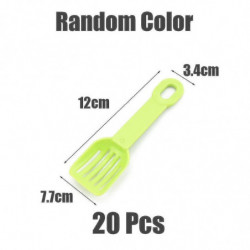 20 Pcs Hamster Plastic Poop Scoop Small Pet Litter Shovel Pet Supplies For Cleaning In Small Cages Or Narrow [...]