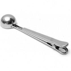 Durable Stainless Steel Coffee Scoop Measuring Spoon With Bag Sealing Clip For Coffee, Milk Powder, Tea, Oatmeal [...]