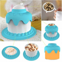 Dog Cat Slowing Feeder Bowl Cute Cartoon Anti-choke Bowl for Home Use Dog Cat Slowing Feeder Bowl Cute Cartoon Anti-choke Bowl for Home Use
