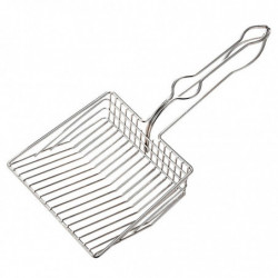 Kitty Metal Scooper, Deep Shovel, Poop Sifting, Kitten Pooper Lifter For Litter Kitty Metal Scooper, Deep Shovel, Poop Sifting, Kitten Pooper Lifter For Litter
