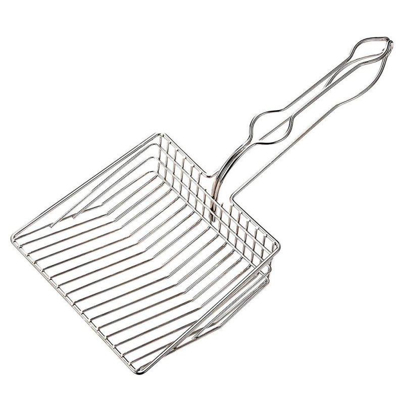 Kitty Metal Scooper, Deep Shovel, Poop Sifting, Kitten Pooper Lifter For Litter