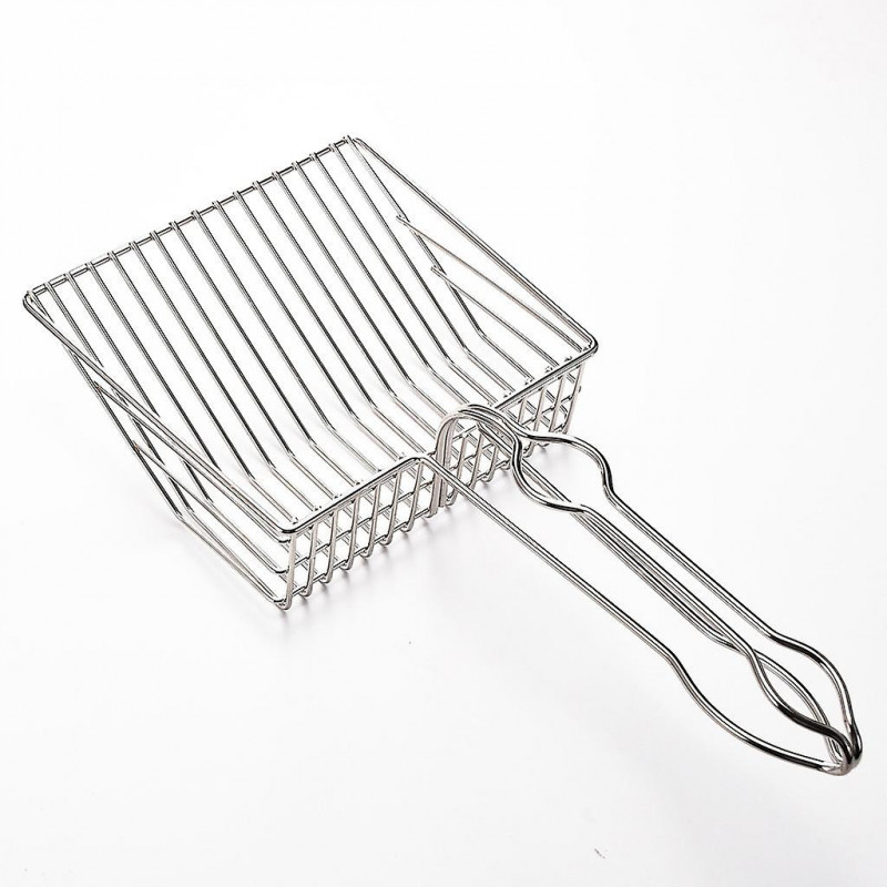 Kitty Metal Scooper, Deep Shovel, Poop Sifting, Kitten Pooper Lifter For Litter