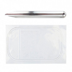 2 Piece Set Beading Tool And Non-slip Pad For Diy Jewelry Making Scoops Beads 2 Piece Set Beading Tool And Non-slip Pad For Diy Jewelry Making Scoops Beads