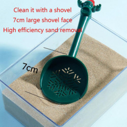 Multi-purpose Cleaning Scoop Small Litter Shovel for Small Pet Hamster Gerbil Multi-purpose Cleaning Scoop Small Litter Shovel for Small Pet Hamster Gerbil
