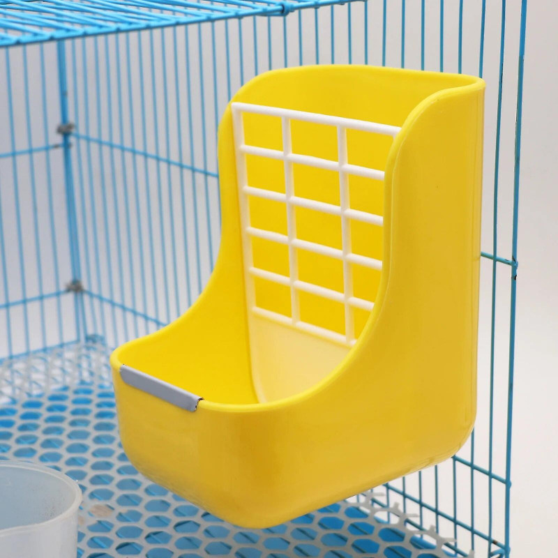Pet Feeding Grass Frame Rabbit Feeder Small Pet Guinea Pig Chinchilla Cage Accessories Fixed Food Container Bowl [...]