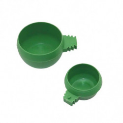 1Pc New Parrot Bird Hamster Hanging Feeding Bowl Cage Drinking Food Feeder Plastic Round Water Cup Feeding Bowl Tools 1Pc New Parrot Bird Hamster Hanging Feeding Bowl Cage Drinking Food Feeder Plastic Round Water Cup Feeding Bowl Tools