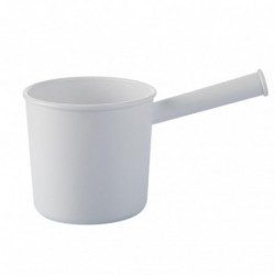 1Pc Water Scoop Kitchen Ladle Plastic Water Spoon Long Handle Scoop (White) 1Pc Water Scoop Kitchen Ladle Plastic Water Spoon Long Handle Scoop (White)