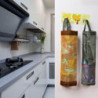 Plastic Bag Holder Mesh Waste Bag Storage Pouch Kitchen Decoration Accessories