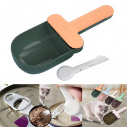 Cat Food Spoon Pet Food Scoop Tools Accessories Multi Use Food Feeder Cat Measuring Dog Food Scoop With Bag Clip [...]