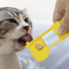 Cat Strip Squeeze Spoon Cat Treats Snack Spoon Pet Canned Spoon for Kitten Puppy Easily Press Pet Feeder Cat Wet [...]