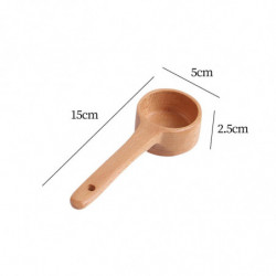 Wooden Measuring Spoon Multipurpose Coffee Spoon for Kitchen Pet Food Travel S Wooden Measuring Spoon Multipurpose Coffee Spoon for Kitchen Pet Food Travel S