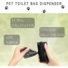 2pcs Poop Bag Dispenser. Dog Poop Bag. Waste For Dogs Poop Picker Dogs. Black Gift