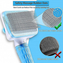 Dog Cat Brush, Self-cleaning Dead Hair Brush For Cat Dog, Effective Removal Of Up To 95% Gift Dog Cat Brush, Self-cleaning Dead Hair Brush For Cat Dog, Effective Removal Of Up To 95% Gift