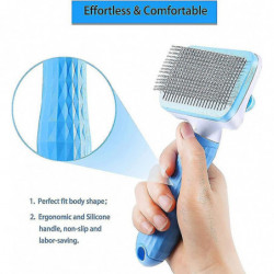 Dog Cat Brush, Self-cleaning Dead Hair Brush For Cat Dog, Effective Removal Of Up To 95% Gift Dog Cat Brush, Self-cleaning Dead Hair Brush For Cat Dog, Effective Removal Of Up To 95% Gift
