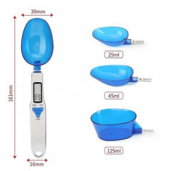 Kitchen Scale Spoon Grams Measuring Spoon, 500g/0.1g Blue Cute Digital Scale Spoon Milligram Measuring Spoon Grams [...]
