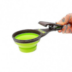 Collapsible Pet Scoop Silicone Measuring Cups Set Sealing Clip 3 In 1 Multi-function Scoop Bowls Bag Clip For Dog [...]