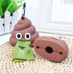 2 Pieces Dog Poop Bag Dispenser, Dog Poop Bag Dispenser, With Ring Hook 2 Pieces Dog Poop Bag Dispenser, Dog Poop Bag Dispenser, With Ring Hook