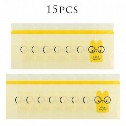 15pcs Cute Cartoon Self-adhesive Cleaning Bags Car Trash Bag Vehicle Supplies