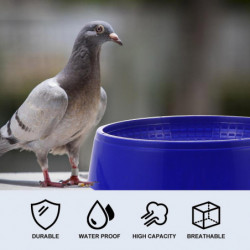 3Pcs Pigeon Nests Bird Breeding Nest Plastic Nest Egg Laying Basin Pet Supplies 3Pcs Pigeon Nests Bird Breeding Nest Plastic Nest Egg Laying Basin Pet Supplies