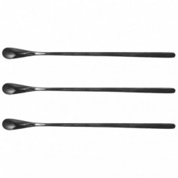 3Pcs Small Animal Reptile Feeding Spoon Lizard Food Water Scoop Mixing Stirring Food Feeding Spoon 3Pcs Small Animal Reptile Feeding Spoon Lizard Food Water Scoop Mixing Stirring Food Feeding Spoon