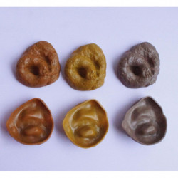 Réaliste Soft Fake Dog Poo Waste Poo Prank Joke Fun Toy