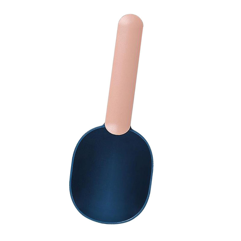 Pet Dog Cat Dry Food Scoop Spoon Shovel Animal Feeding Navy Pink