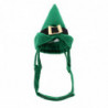 Cute Pet Cat Dog Christmas Caps Party Costume Hat Costume Headwear Green