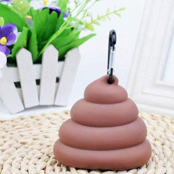 2 Pieces Dog Poop Bag Dispenser, Dog Poop Bag Dispenser, With Ring Hook 2 Pieces Dog Poop Bag Dispenser, Dog Poop Bag Dispenser, With Ring Hook