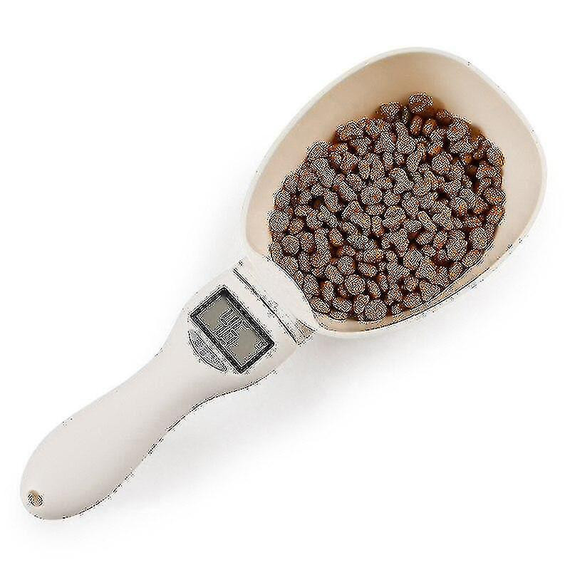 800g / 1g Pet Food Scale Cup pour chien Chat Feeding Bowl Cuisine Scale Spoon Feeding