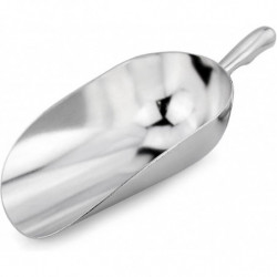 One-piece Cast Aluminum Round Bottom Bar Ice Flour Utility Scoop, 38-ounce, Silver (hand Wash Only) One-piece Cast Aluminum Round Bottom Bar Ice Flour Utility Scoop, 38-ounce, Silver (hand Wash Only)