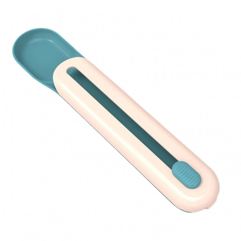 Pet Food Spoon Strip Squeeze Comfortable Grip Compact Pet Cat Liquid Snack Feeding Spoon Cat Supplies - Snngv