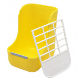 Pet Feeding Grass Frame Rabbit Feeder Small Pet Guinea Pig Chinchilla Cage Accessories Fixed Food Container Bowl [...]