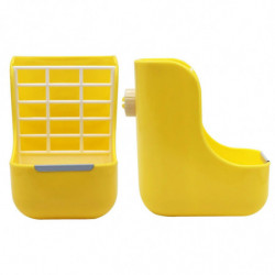 Pet Feeding Grass Frame Rabbit Feeder Small Pet Guinea Pig Chinchilla Cage Accessories Fixed Food Container Bowl [...]