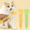 3pcs Cat Strip Happy Spoon, Cat Feeder, Cat Strip Squeeze Liquid Snack Feeding SpooAU