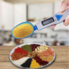 Digital Scoop Scale 500g/0.1g - Stainless Steel Food Measuring Scale, Small Baking Scale With Lcd Display
