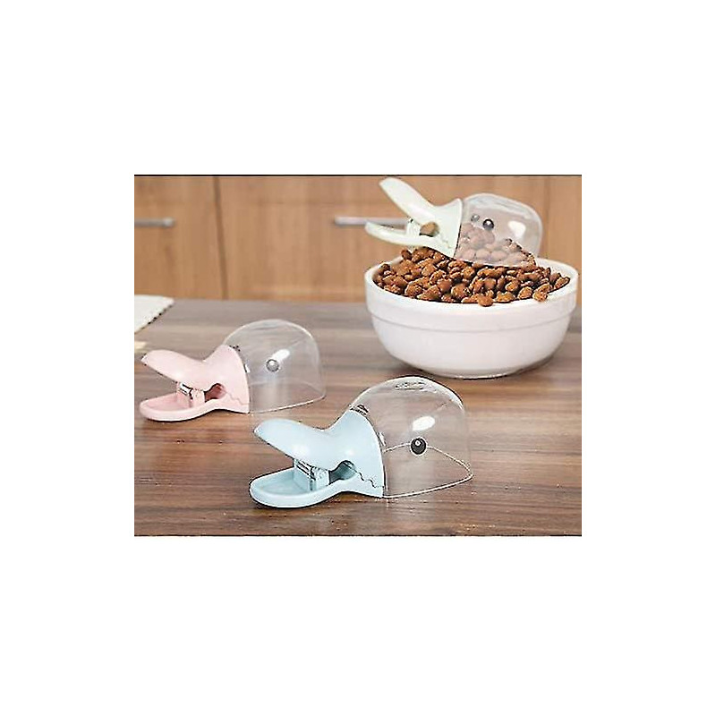 Food Shovel Multi-functional Duckbill Clip Dog Food Shovel Sealing Bag Clip 14.7*5.5cm