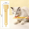 Pet Feeder Spoon Cat Snack Liquid Food Squeeze Tools Multifunctional Cat Feeding Spoon Green