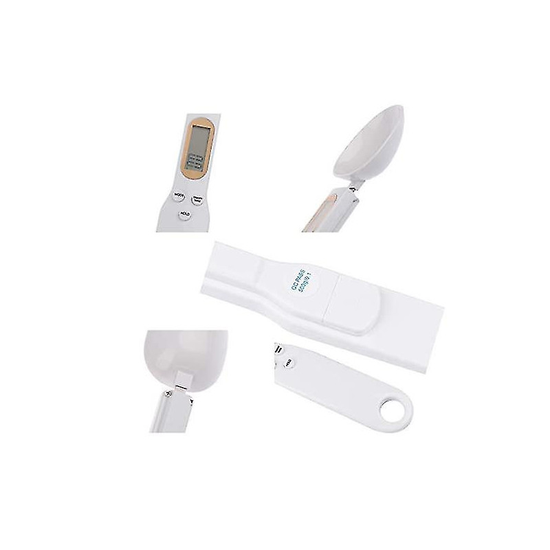 Food Scale Spoon, Stainless Steel Digital Kitchen Scale, 500g/0.1g Measuring Spoons, Digital Display Accurate [...]