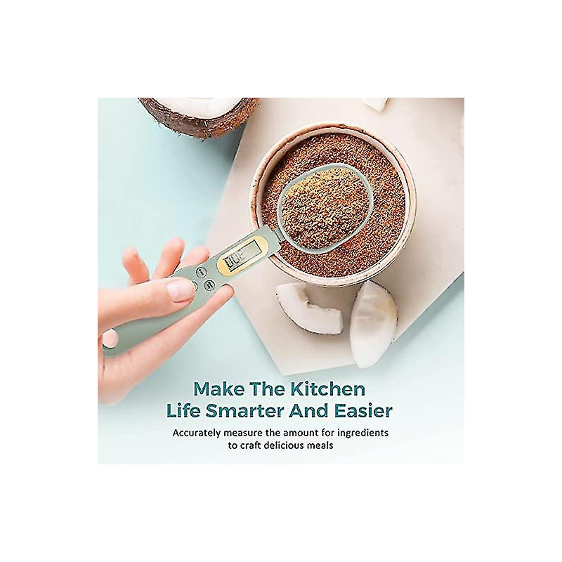 Digital Food Spoon Scale - LEXIVIA - 500g/0.1g Electronic Kitchen Measuring Spoon Scale, Hi-Def LCD Semen Display, [...]