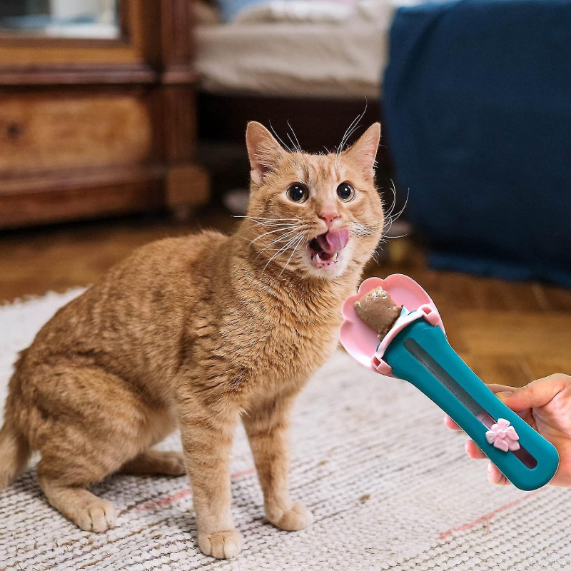 Cat Strip Squeeze Spoon, Pet Feeder Cat Strip Squeeze Spoon, Cat Strip Happy Spoon, Sliding Cat Squeeze Liquid [...]