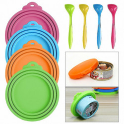 Pet Food Can Cover Silicone Cat Dog Food Can Lids Pet Food Can Cover Silicone Cat Dog Food Can Lids