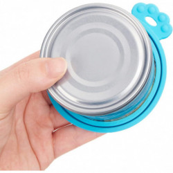 Universal Silicone Cat Food Can Covers, 1 Fit 3 Standard Size Cat Dog Food Toppers Universal Silicone Cat Food Can Covers, 1 Fit 3 Standard Size Cat Dog Food Toppers