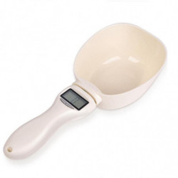 Pet Electronic Measuring Tool Dog Feeding Bowl Measuring Spoon Kitchen Scale Digital Display Weighing Spoon Pet Electronic Measuring Tool Dog Feeding Bowl Measuring Spoon Kitchen Scale Digital Display Weighing Spoon