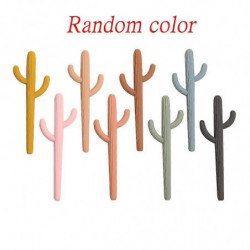 Cartoon Cactus Silicone Straw Striped Shape Baby Drinking Water Assist Reusable Food Grade Silicone Cartoon Cactus Silicone Straw Striped Shape Baby Drinking Water Assist Reusable Food Grade Silicone