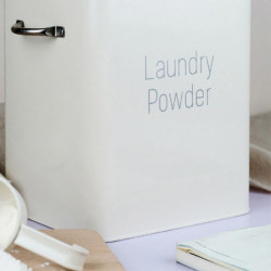 Beautiful Powder Coating Metal Zinc Laundry Powder Boxes Storage with Scoop (Green S) Beautiful Powder Coating Metal Zinc Laundry Powder Boxes Storage with Scoop (Green S)