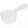 Scale Design Plastic Pet Food Spoon Handheld Nonslip Dog Food Scoop Dogs Cats Food Clip