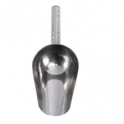 Multifunctional Scoops Stainless Steel Shovel for Pet Food Dry Goods Size M Silver Multifunctional Scoops Stainless Steel Shovel for Pet Food Dry Goods Size M Silver
