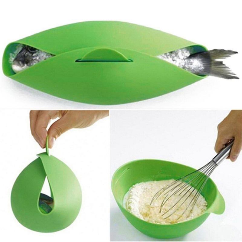 Silicone Bread Maker L Foldable Steamed Fish Bowl Food Cooking Bowl Kitchen Tool