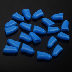20 Pcs Lovely Pet Cat Paw Claw Control Nail Caps Covers Protector Size M (blue) 20 Pcs Lovely Pet Cat Paw Claw Control Nail Caps Covers Protector Size M (blue)